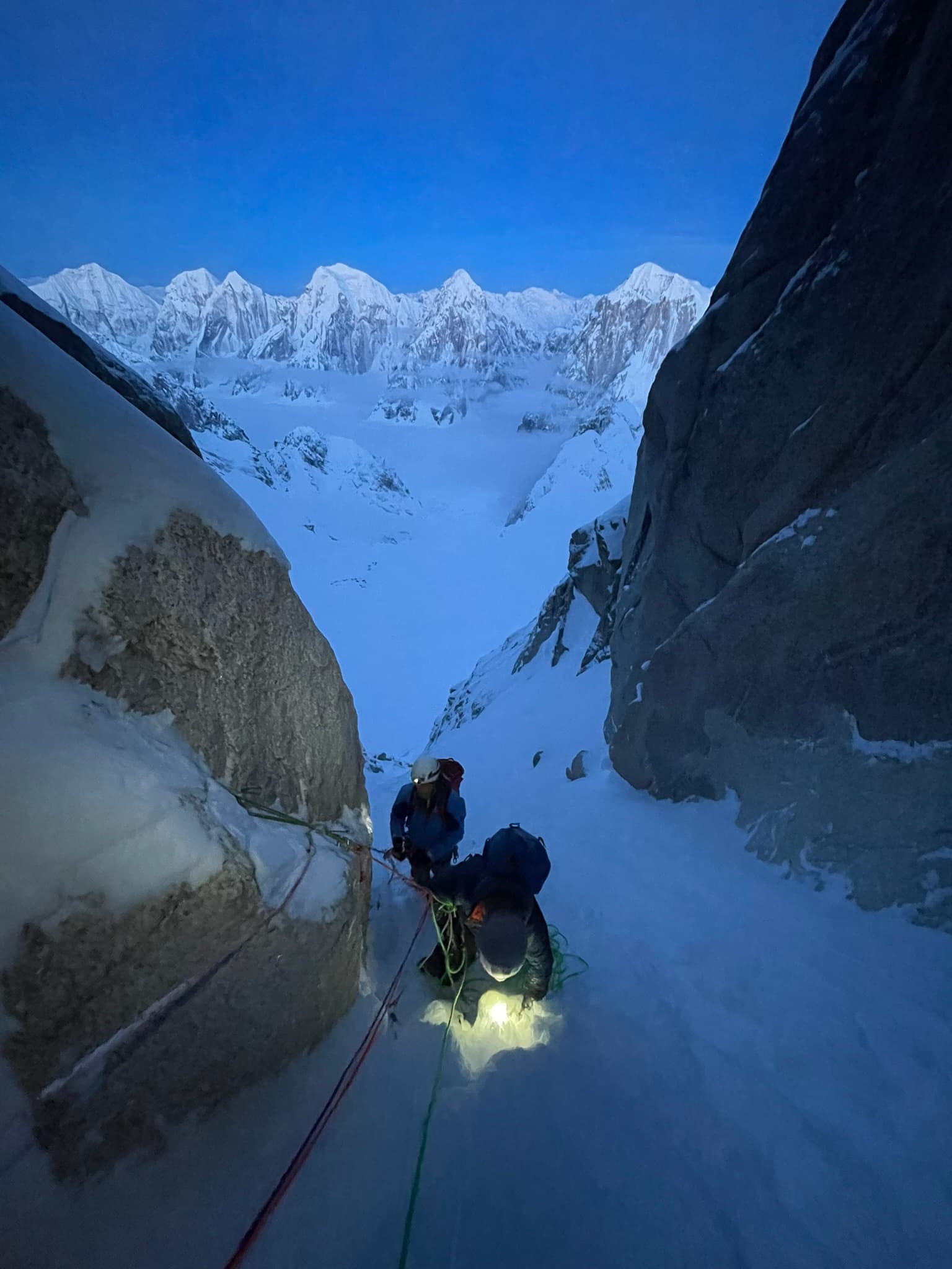 Moose's Tooth climbing photo 3